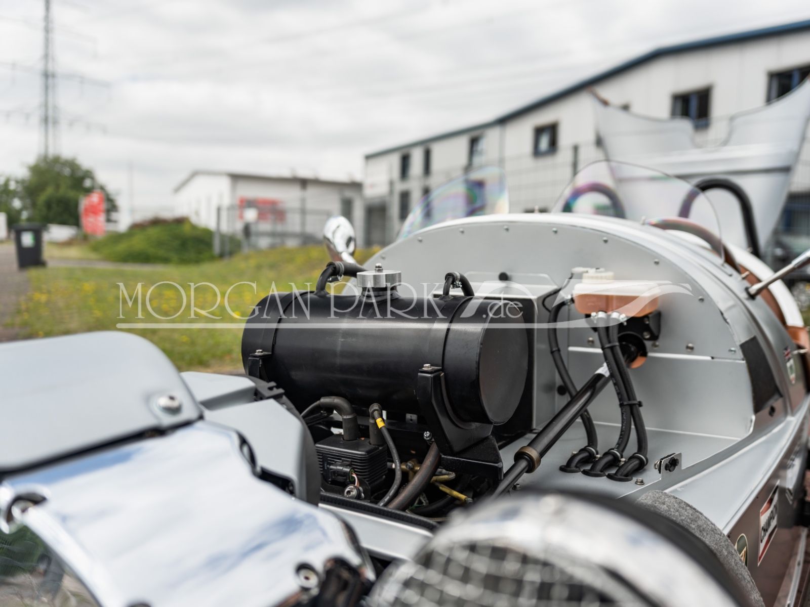 Fahrzeugabbildung Morgan 3-Wheeler *matt silber*