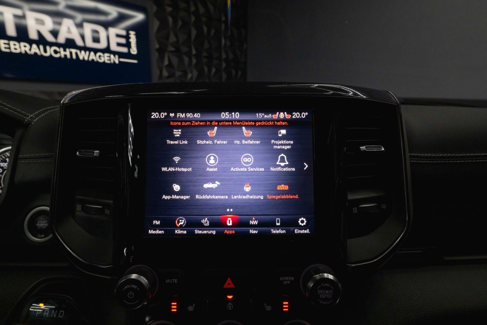 Fahrzeugabbildung Dodge RAM 5.7 V8 HEMI 4x4 Built to Serve AXLE LOCK FOX