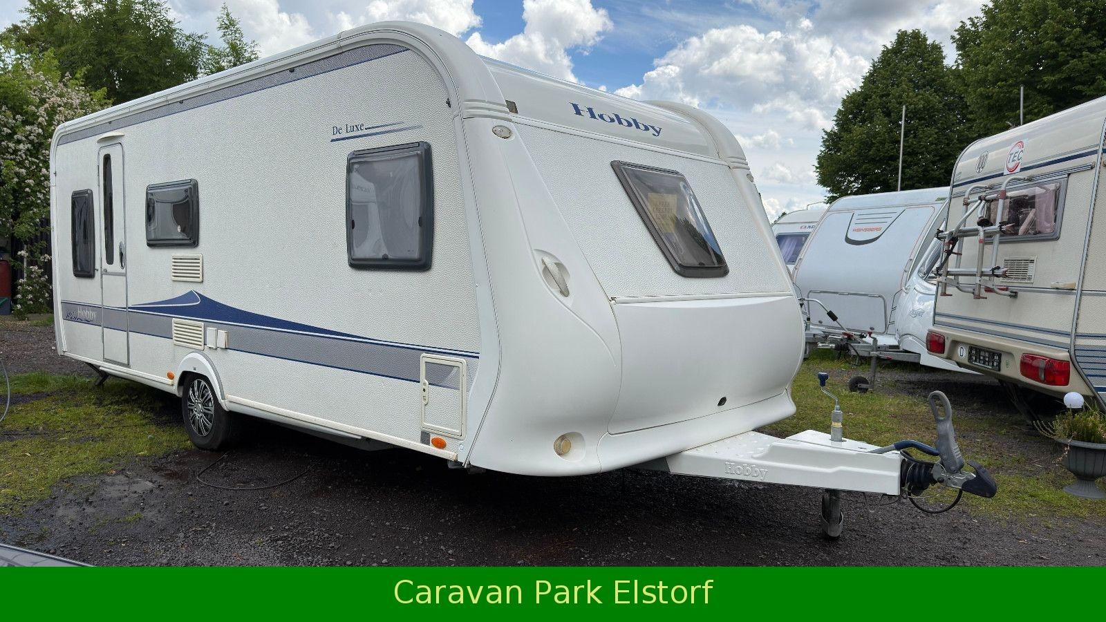 Hobby 560 KMFe DE LUXE 1 Hand Vorzelt Etagenbetten