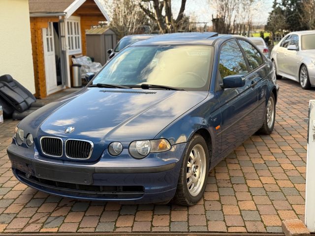 BMW 316ti Compact TEILLEDER KLIMA S-DACH