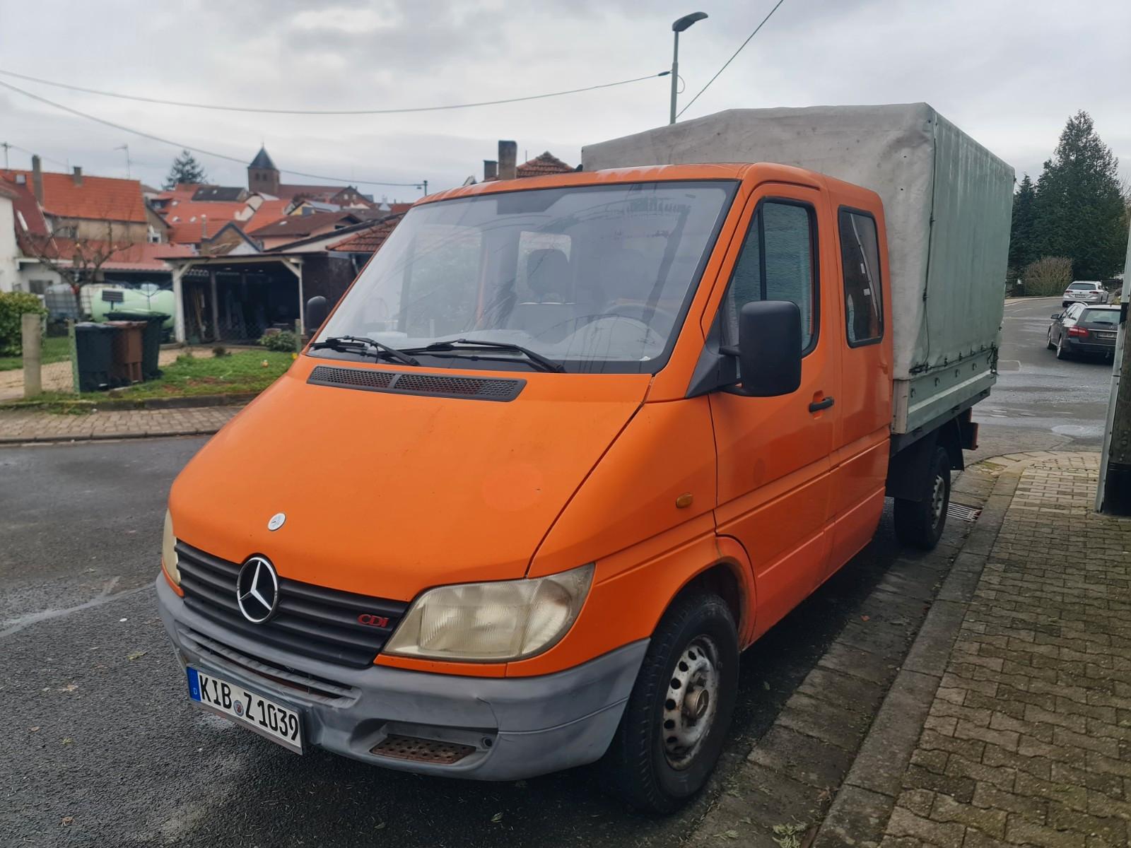 Mercedes-Benz Sprinter Pritsche Doka 208 CDI