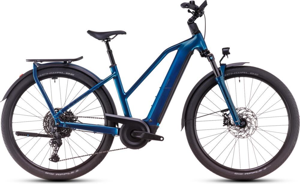 Cube Kathmandu Hybrid EX 800 electricblue´n´chrome 46