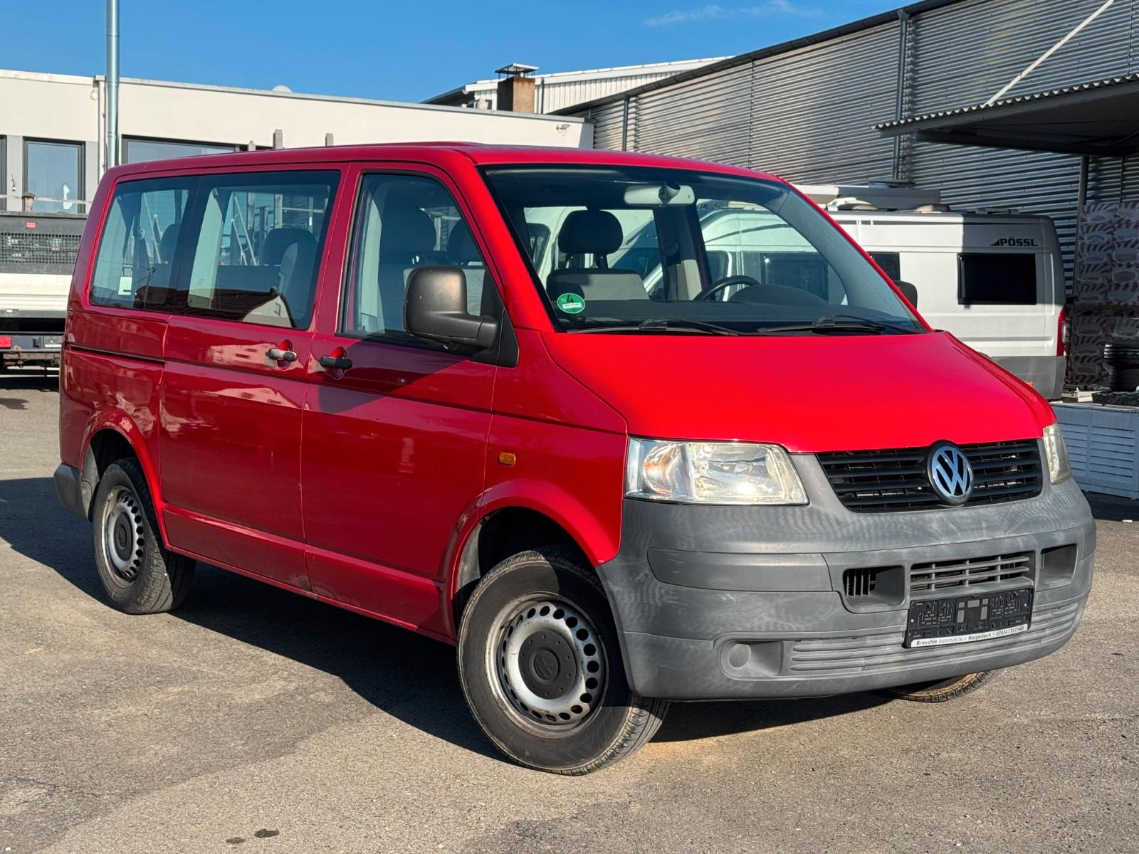 Volkswagen VW T5 Caravelle/9-Sitzer/Hagelschaden/Turbo neu