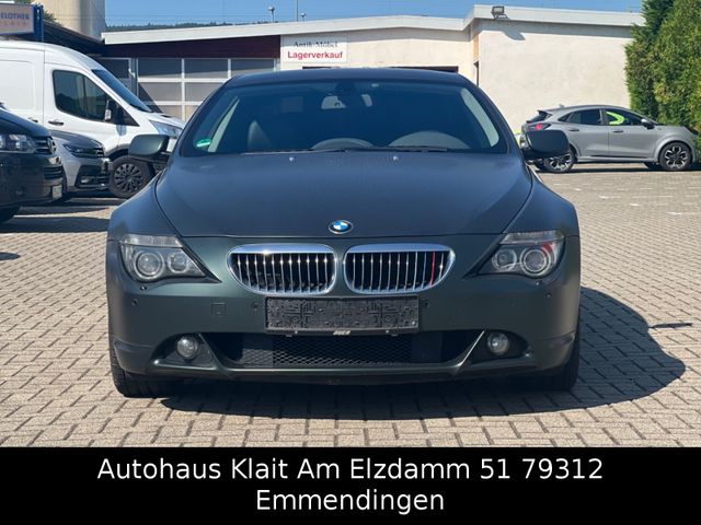 Fahrzeugabbildung BMW 645 CI Automatik Smaragdgrün Metallic Matt folie