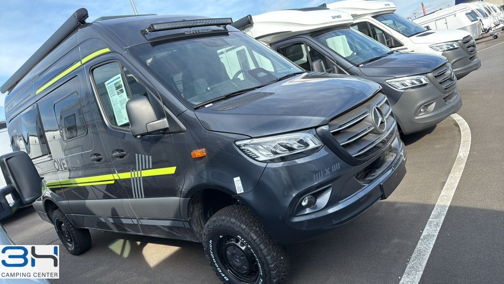 HYMER / ERIBA / HYMERCAR Camper Van Grand Canyon S CrossOver Leder, AHK, 