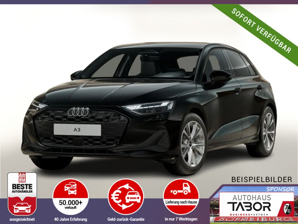 A3 Sportback S tronic LED+ SHZ Nav 17Z ACC PrivG