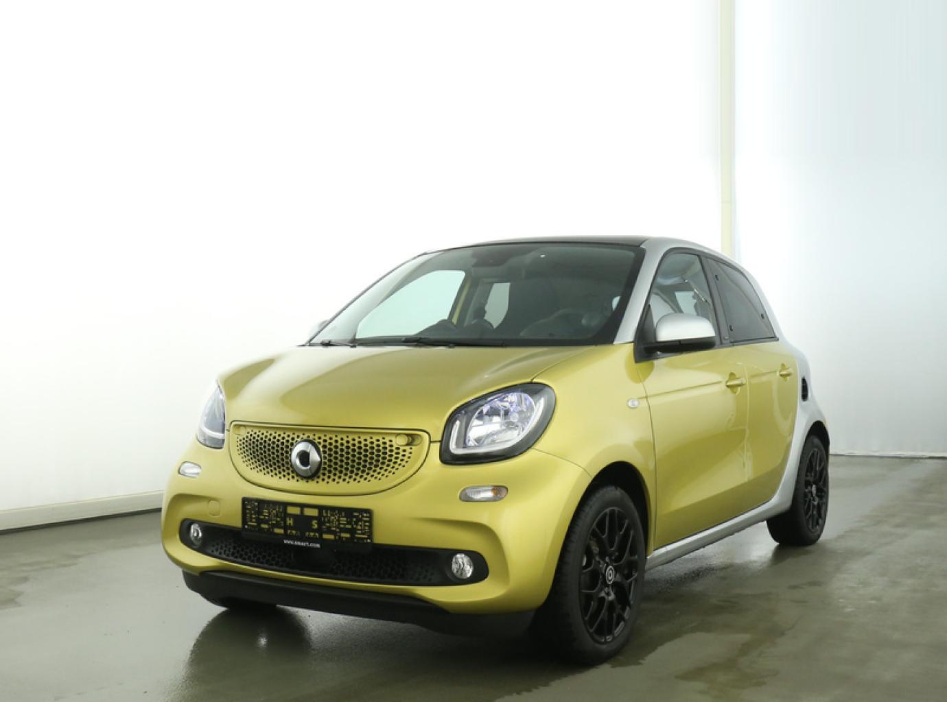 Smart ForFour passion BLACK-TO-YELLOW: WIE EIN CABRIO!