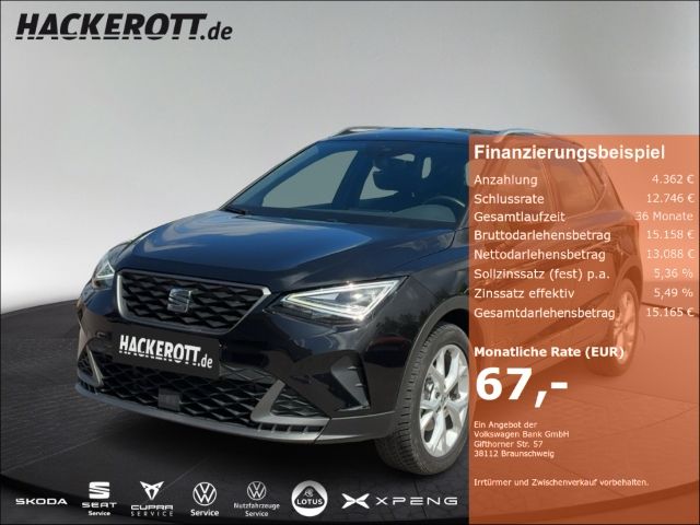 SEAT Arona 1.0 TSI FR inkl. 300,-€ Tankgutschein LED 