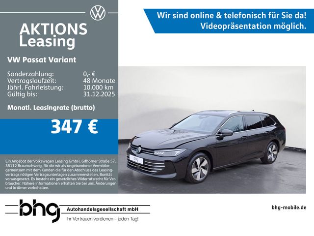 Volkswagen Passat Variant 1.5 e-TSI DSG *ab 347,- LEASINGRA