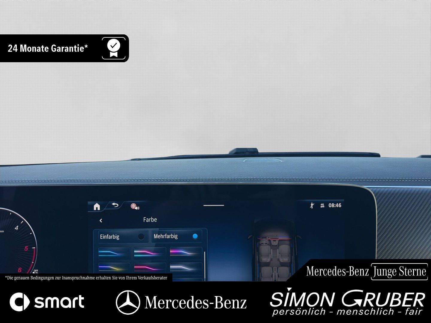 Fahrzeugabbildung Mercedes-Benz V 300 d 4M Ava L AMG Night Airmatic Tisch 7Sitze