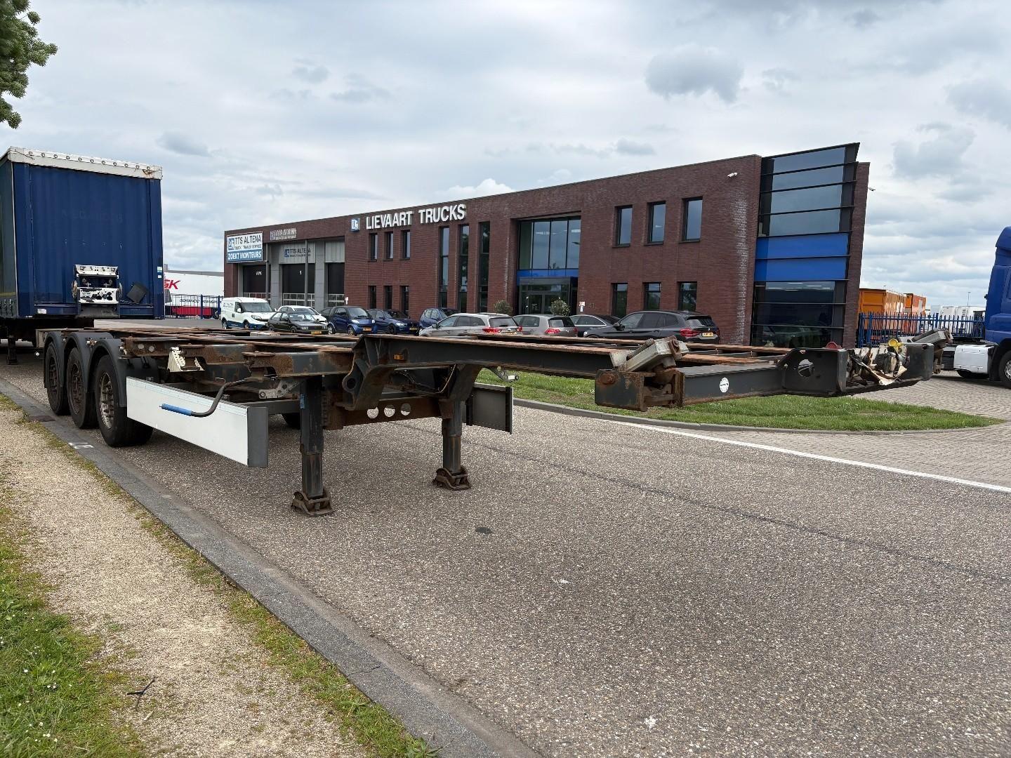 Schmitz Cargobull Gotha SCF 24 G MX Multichassis / SAF Axles / Dis
