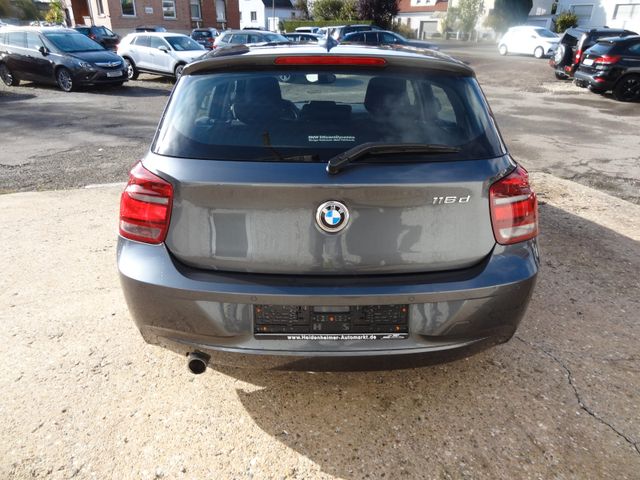 Fahrzeugabbildung BMW 116d Efficient Dynamics/2.Hd/54tkm/SitzH/PDC/