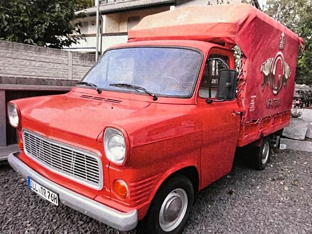 Ford Transit MK1 PRITSCHE PLANE TÜV 10/2026 1.5 44kw