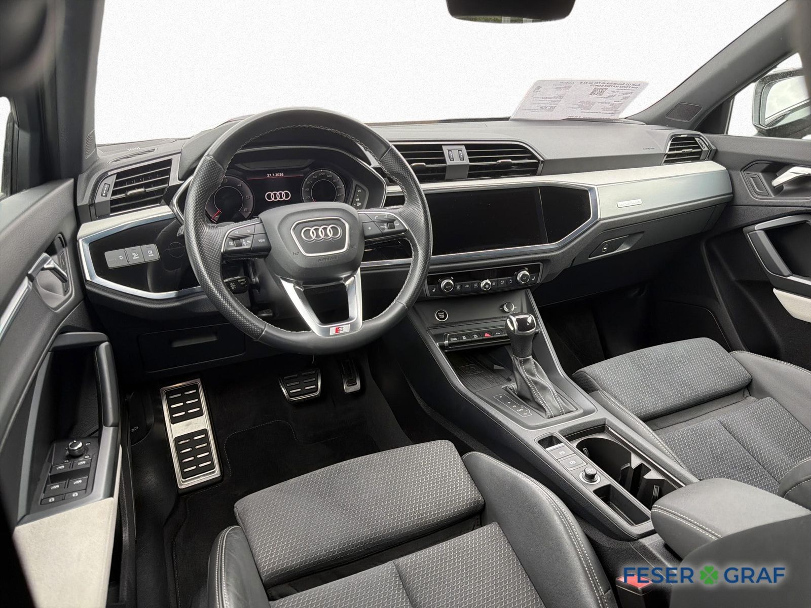 Audi Q3 Sportback 40 TDI qu 2x S line PANO MATRIX SON foto 14