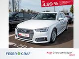 Audi A4 Avant 2.0 TDI sport S-line Stronic,LED,AHK,Na - Audi A4: Weiß, Kombi, Line