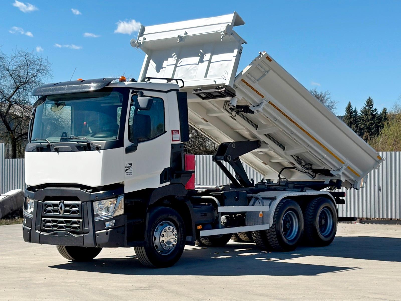 Renault C 430 KIPPER 5,30 m + BORDMATIC / 6x4 * TOP