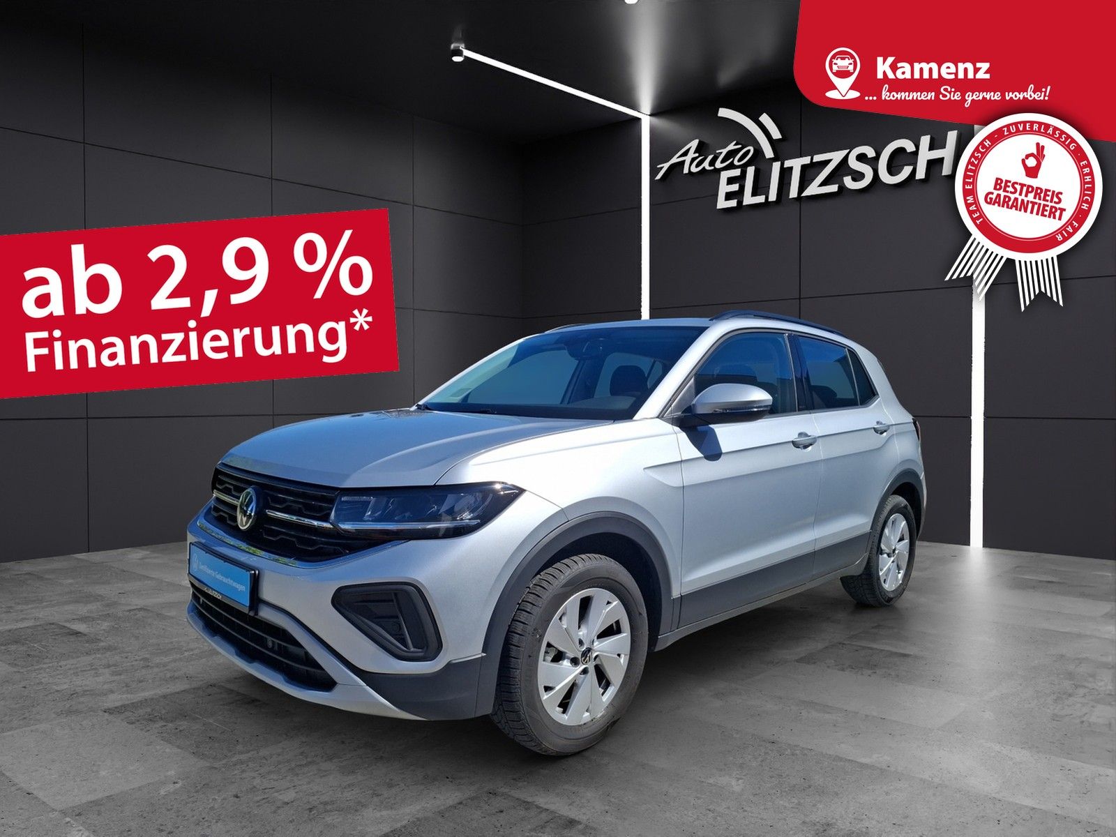 Fahrzeugabbildung Volkswagen T-Cross TSI Life LED CarPlay AID ACC PDC SH LM