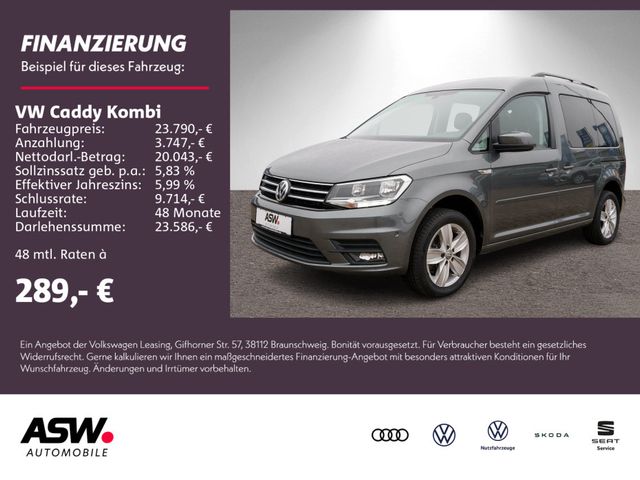 Volkswagen Caddy Kombi Comfortline 2.0 TDI Navi PDC v/h SHZ