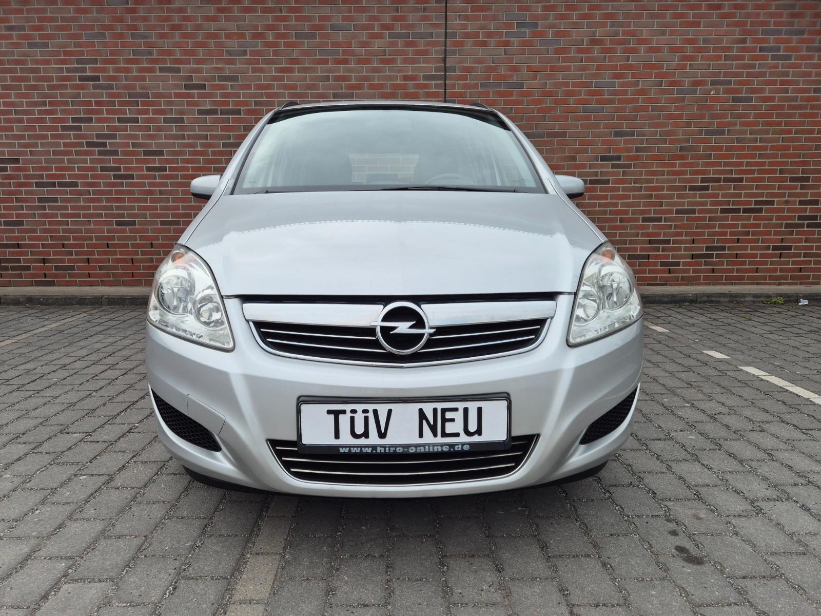 Opel Zafira B Edition, TÜV NEU - 2.HAND - SCHECKHEFT