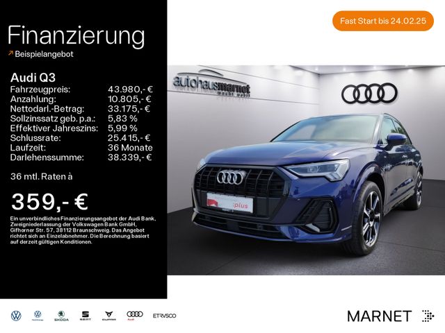 Audi Q3 45 TFSI e S line*Navi*LED*Alu*AHK*Einparkhilf