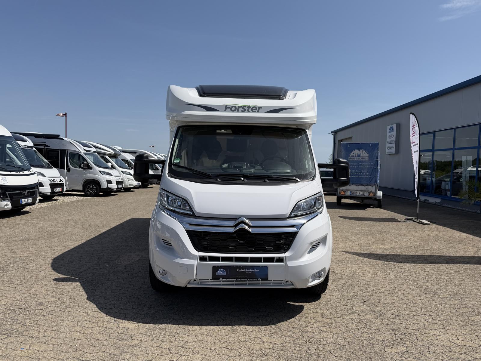 Forster T 659 EB, Dachklima, SAT, TV, Markise, Radträger