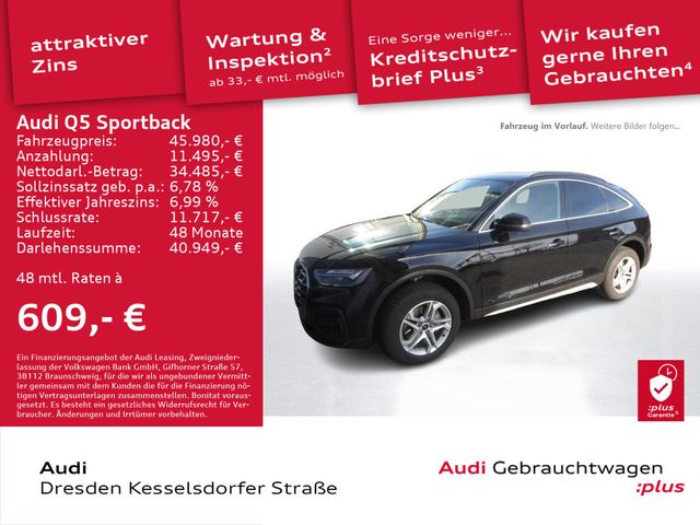 Audi Q5 Sportback advanced 40 TDI quattro 150(204) kW