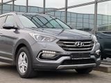 Hyundai Santa Fe Style blue 4WD Leder AHK Kamera NAVI - Hyundai SANTA FE aus 2016