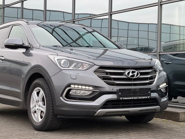 Hyundai Santa Fe Style blue 4WD Leder AHK Kamera NAVI