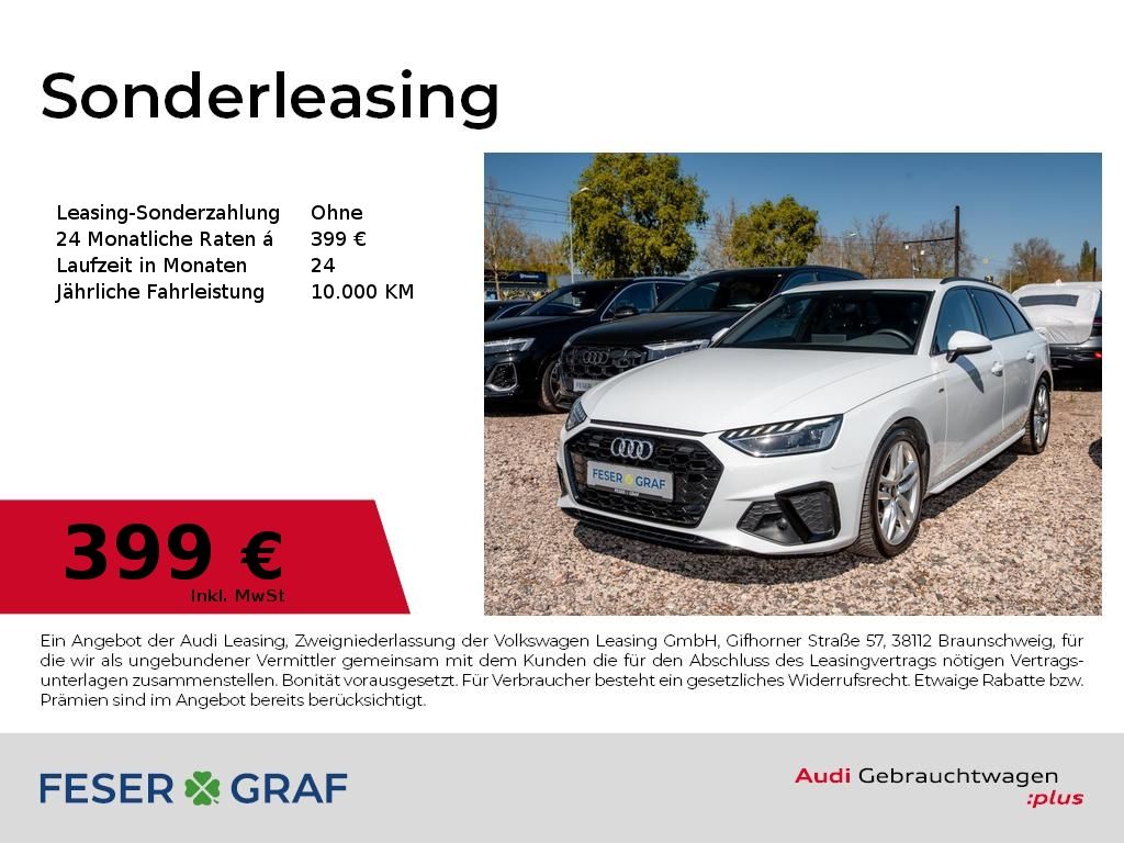 A4 Avant 45TFSI qu./S line/LED/AHK/Navi+/Sound