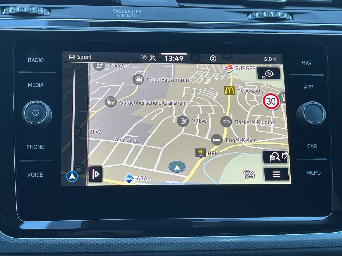 Touran R-Line 1.5TSI DSG AHK/Navi/LED/Kamera/ACC