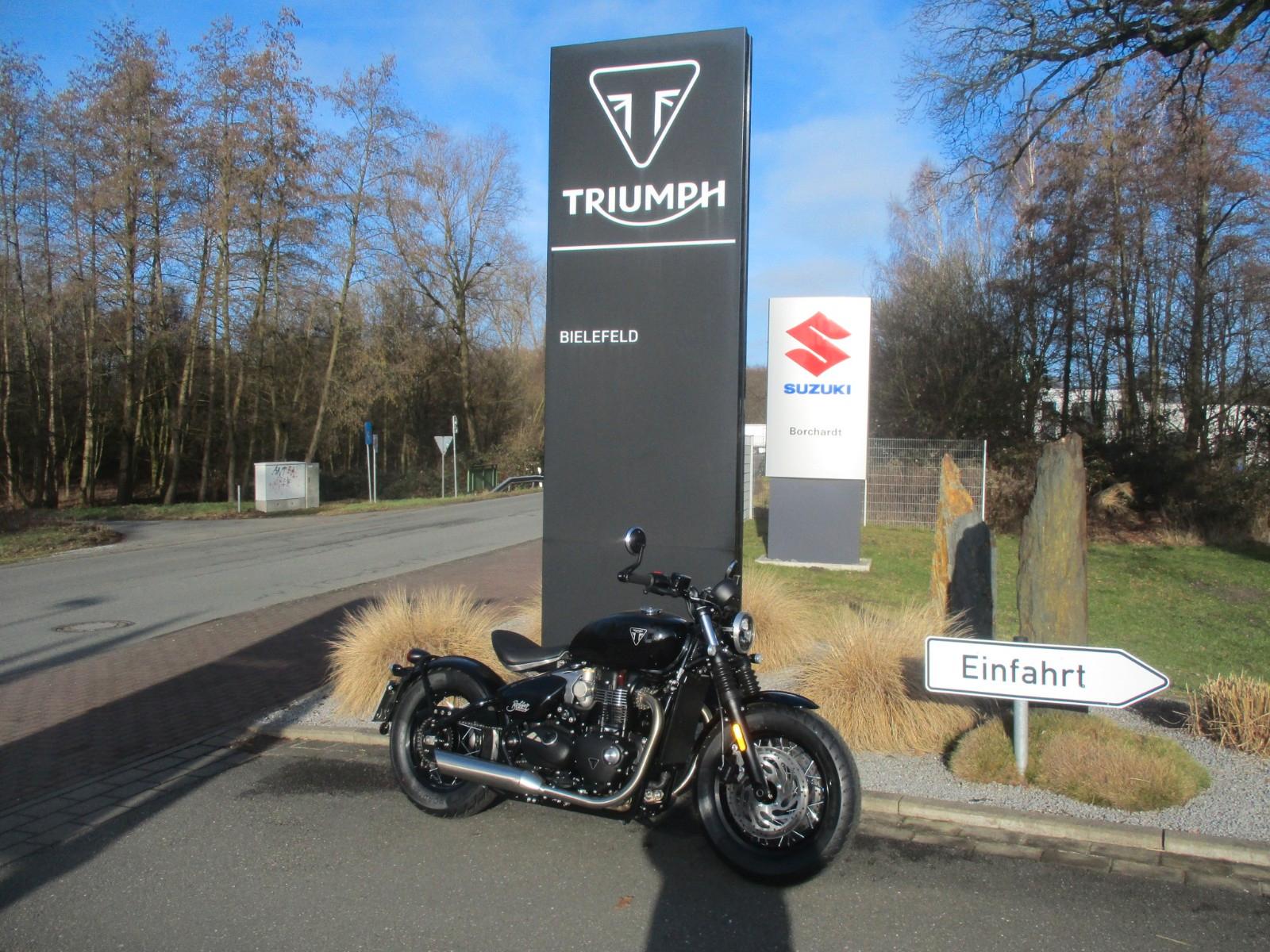 Triumph Bonneville Bobber MY25*1.Hand*77 PS*Zubehör