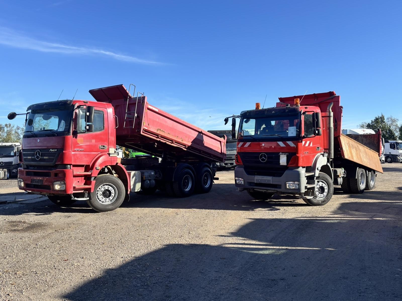 Mercedes-Benz Axor2636 6x4*B-Blatt*Bordmatik*3Pedale*Meiller