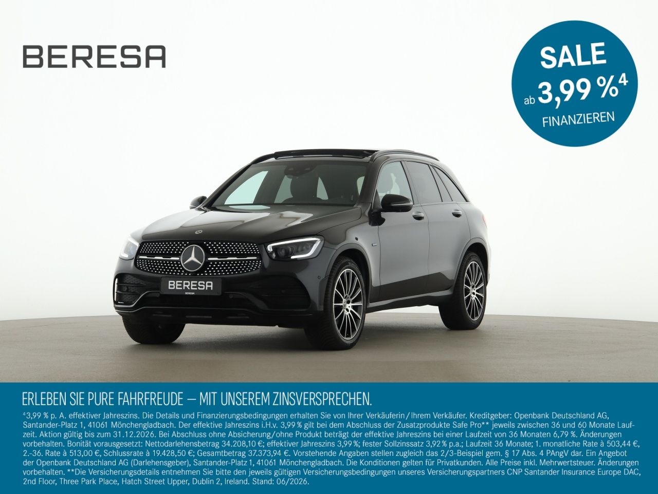 MERCEDES-BENZ GLC 300 de 4M AMG Night Pano AHK Airmatic HUD