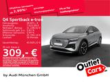 Audi Q4 Sportback e-tron 50 qu. S line ACC/AHK/HuD/Na - Audi Q4 e-tron in München