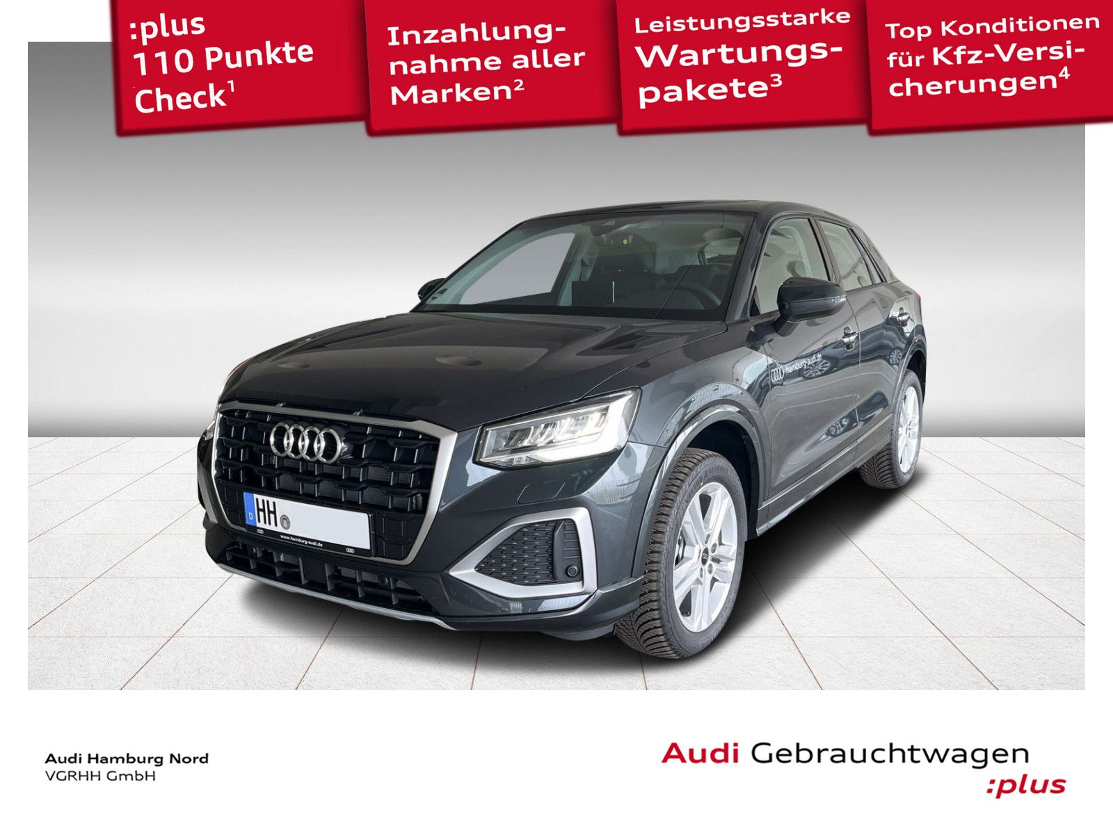 Audi Q2 35 TFSI advanced S tronic CarPlay Kamera LED