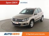 Volkswagen Tiguan 1.4 TSI Lounge Sport & Style BMT Aut.*NAV - mit Benzin-Antrieb: Beige, Sitzheizung