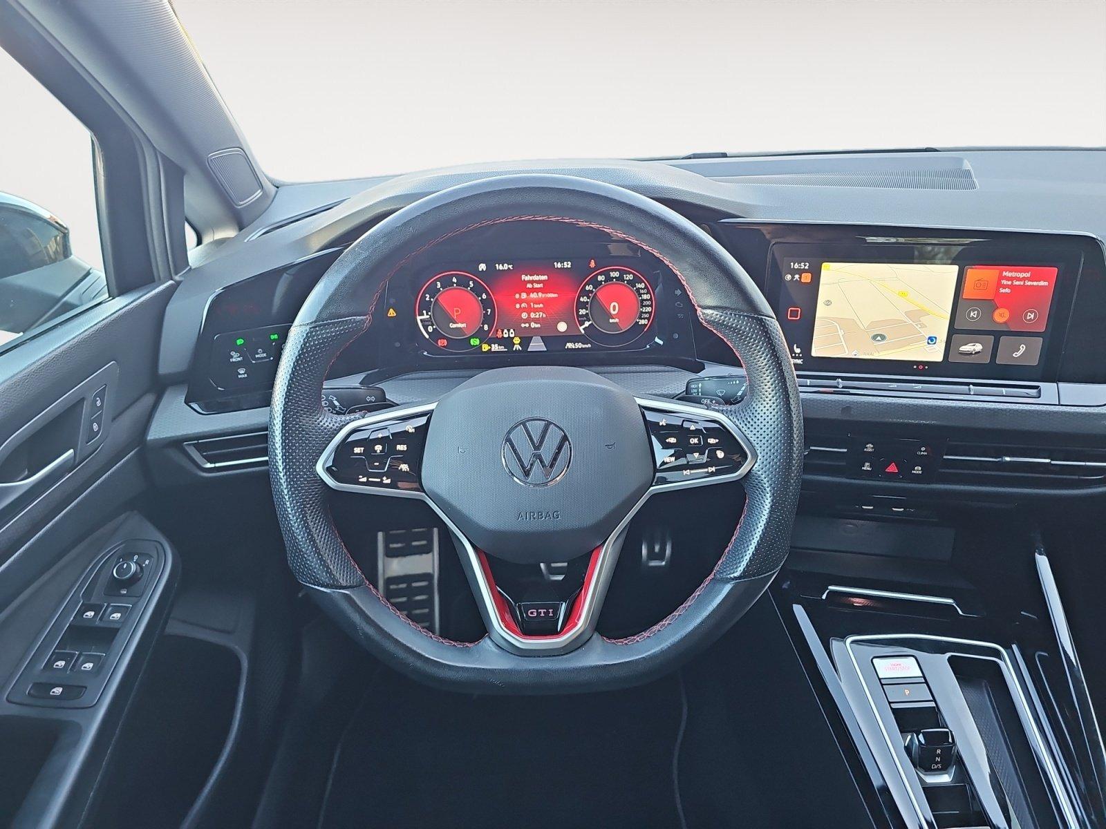 Volkswagen Golf VIII 2.0 TSI GTI ACC AUT Akustikglas Kam., миниатюра 11