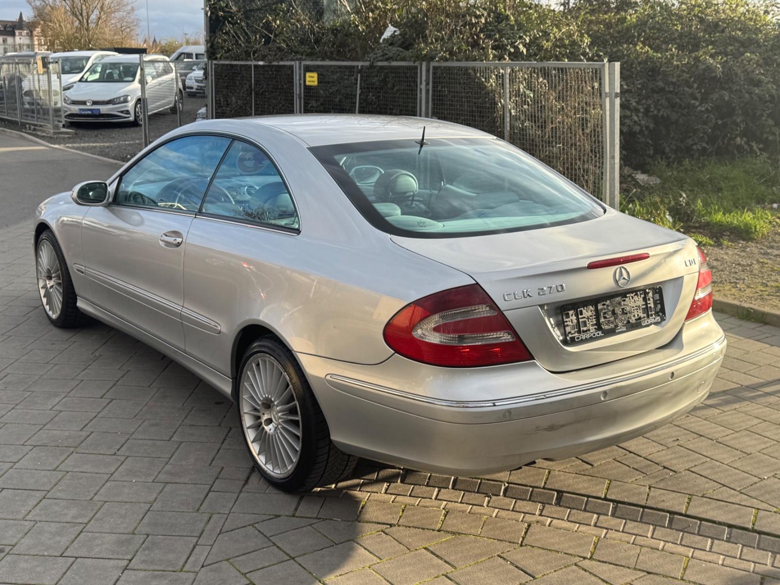 Mercedes-Benz CLK 270 CDI AVANTGARDE AUTOMATIK+LEDER+ALU