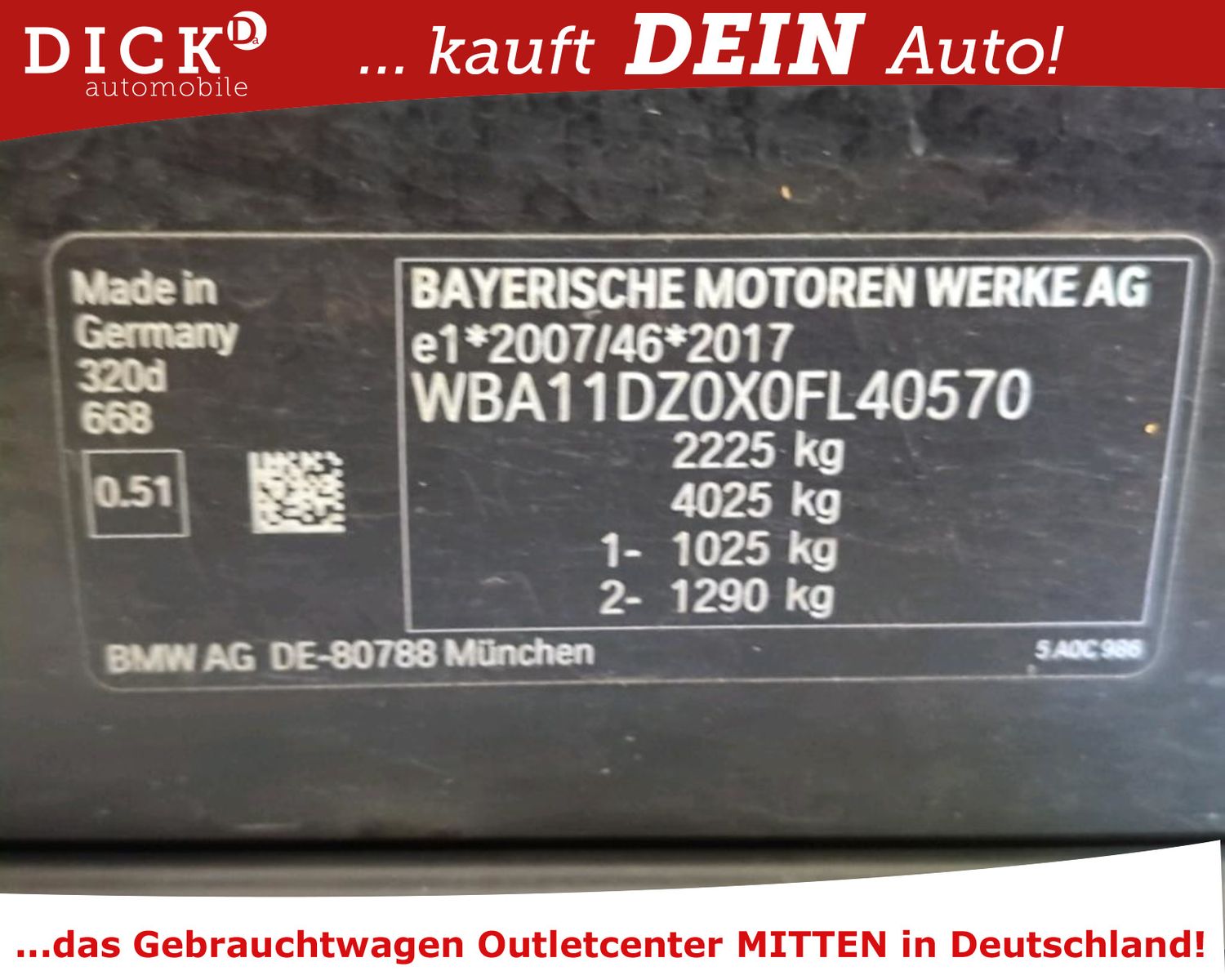 Fahrzeugabbildung BMW 320d T Aut LED/ACC/STANDHZ/VIRTU/HIFI/RFK/AHK/8F