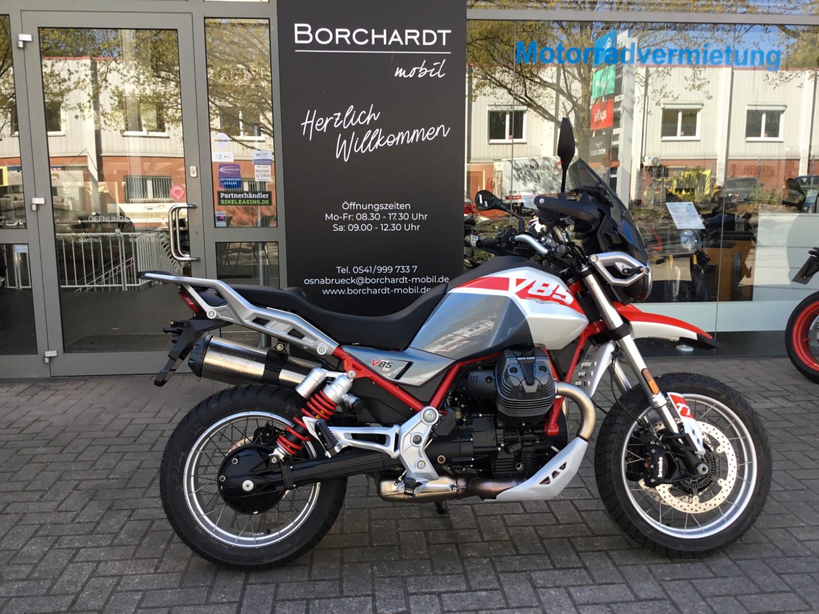 Moto Guzzi V85 TT, Modell 2026, LED, Tempomat, 80 PS