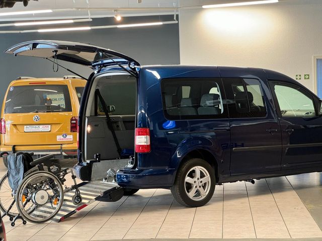 Volkswagen Caddy 1,6-Maxi-Behindertengerecht-Rampe-