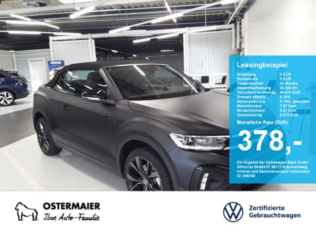 Volkswagen T-Roc Cabrio EDITION BLACK+ R-LINE 1.5TSI 150PS