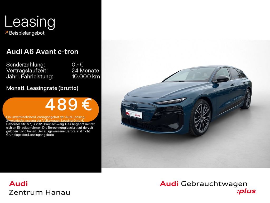 Audi A6 Avant e-tron S-LINE*0,25%*MATRIX*STHZG*HUD*LU