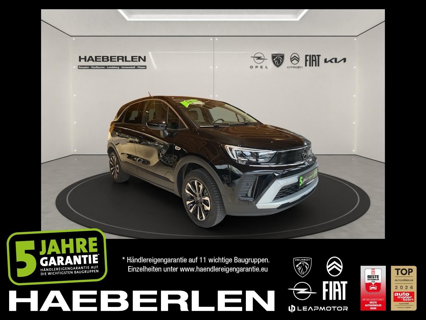 Opel Crossland 1.2 Elegance nur 1200km Navi+SHZ+Klima