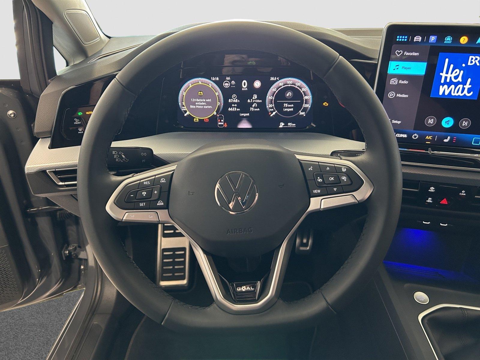 Volkswagen Golf 8 Var. 1.5 TSI Goal AHK KAMERA ACC LED NAVI, миниатюра 12