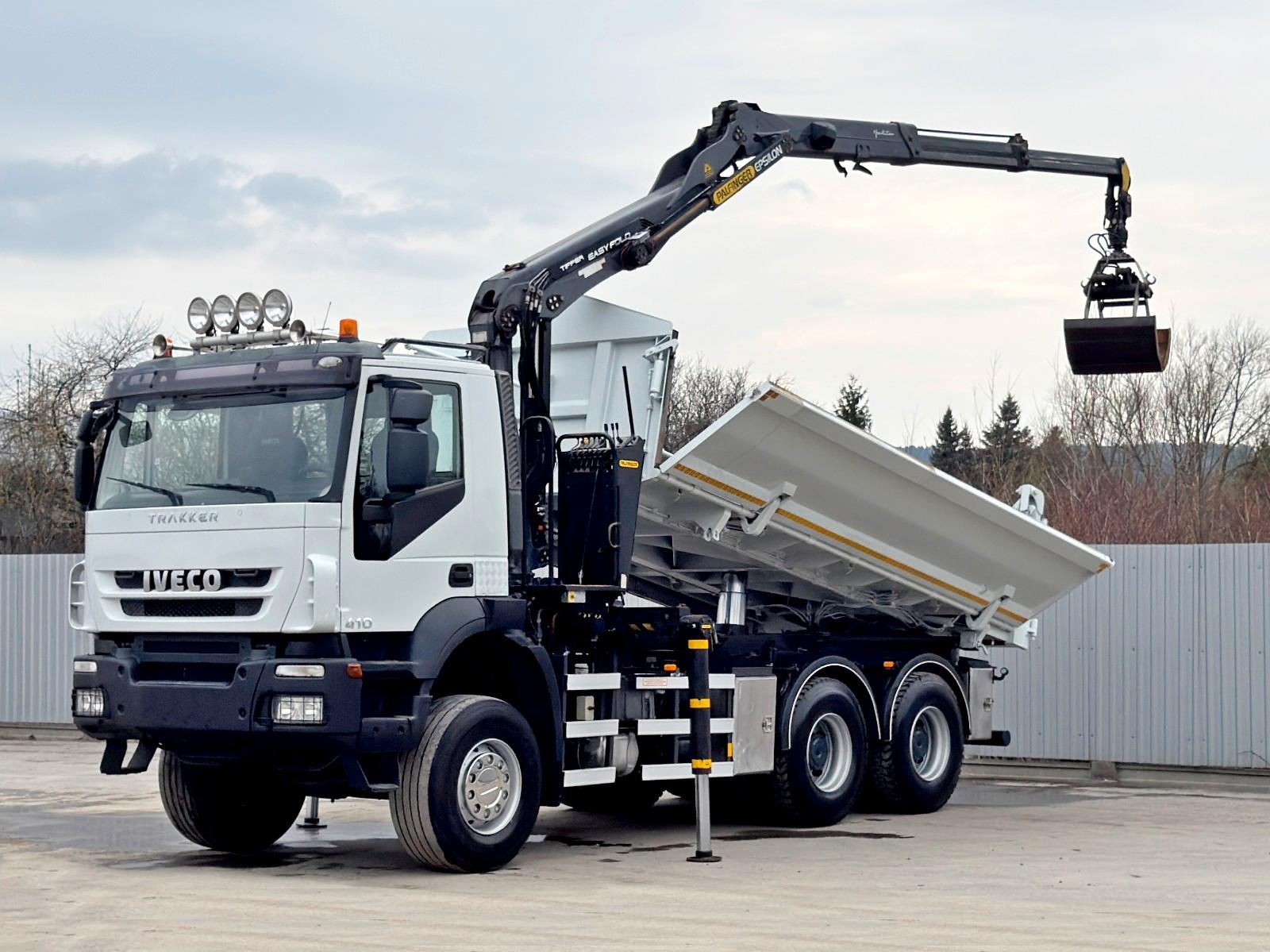 Iveco TRAKKER 410*KIPPER 5,10*PK EPSILON Q150Z84TI/6x6