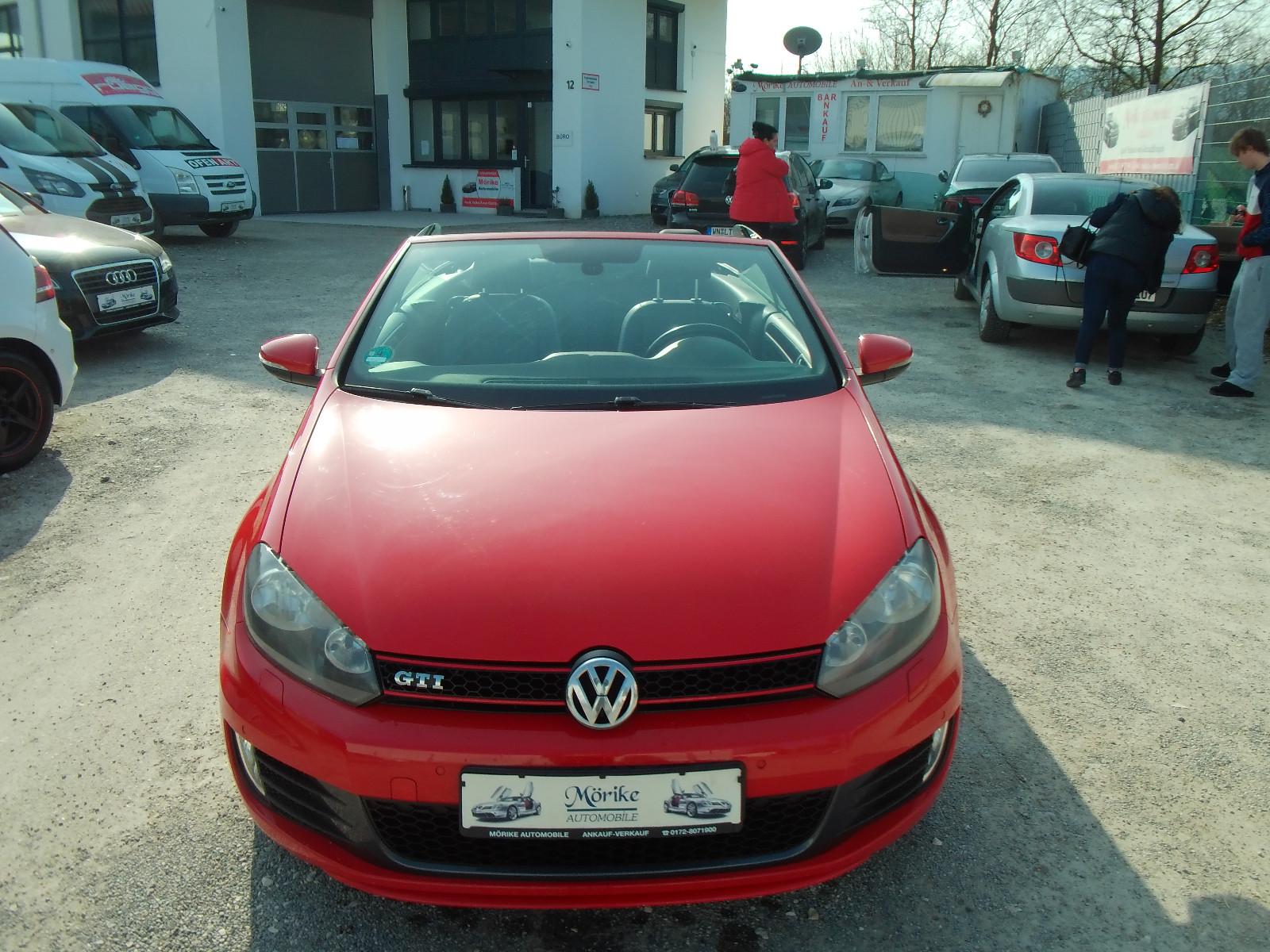 Volkswagen Golf VI Cabriolet GTI*Leder*1.Hd*PDC*6.Gang**