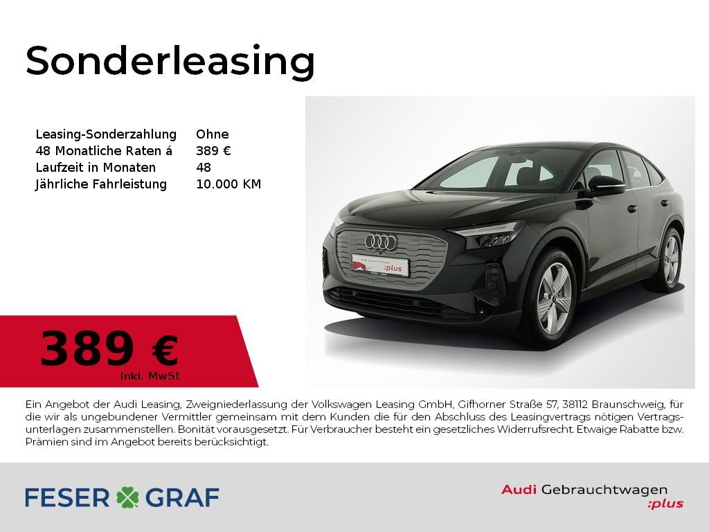 Audi Q4 Sportback 45 e-tron Vir.Cockpit/Kamera/ACC/Al