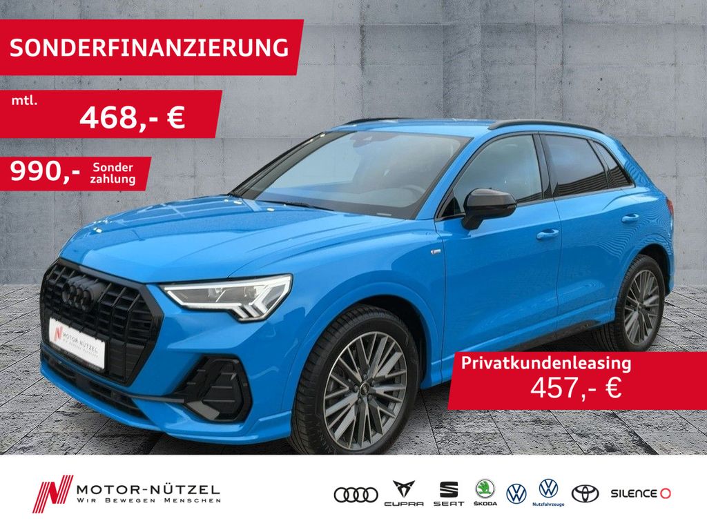Abbildung Leasingangebot Audi Q3 40 TDI QU S-LINE 5JG+LED+NAV+AHK-Vob+VC+SONOS
