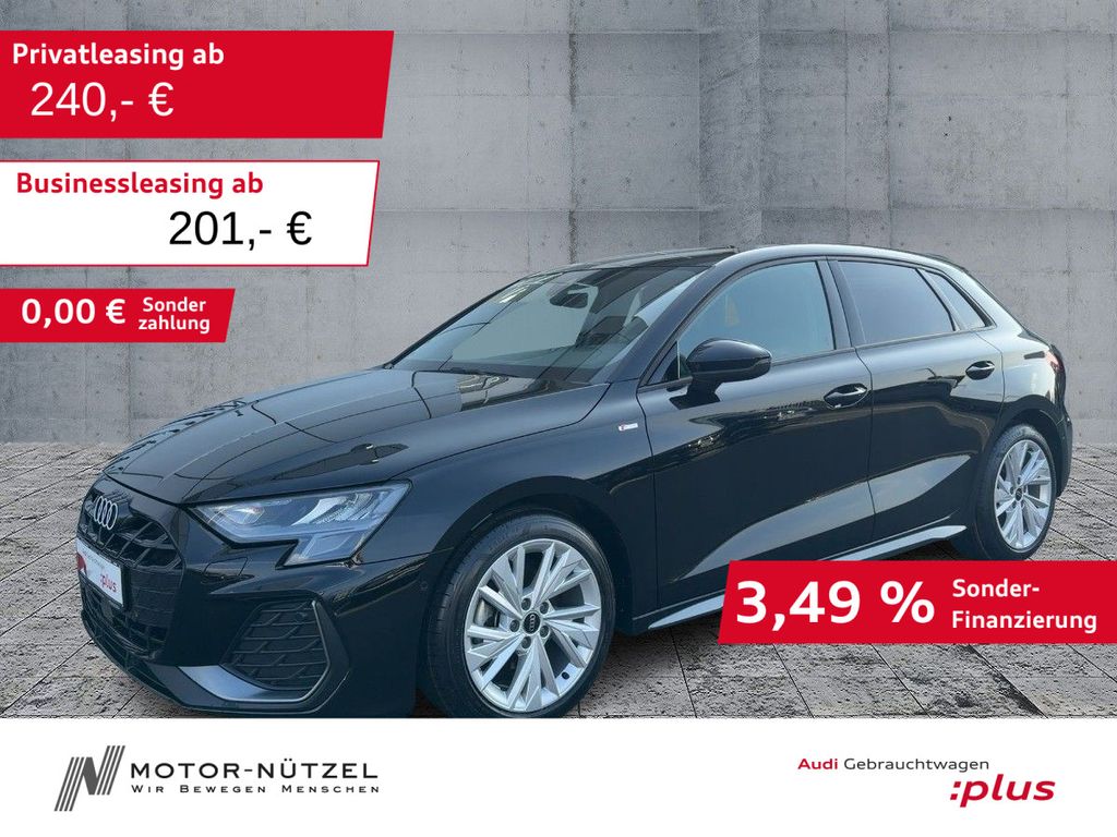 Audi A3 Sportback 35 TDI S-TR S-LINE LED+NAVI+RFK+ACC
